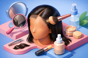 How to Stop Wig Lace From Showing Naturally