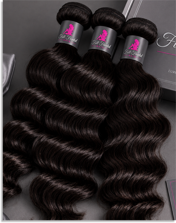 Luxe Loose Wave Premium Raw Quality Weft Hair