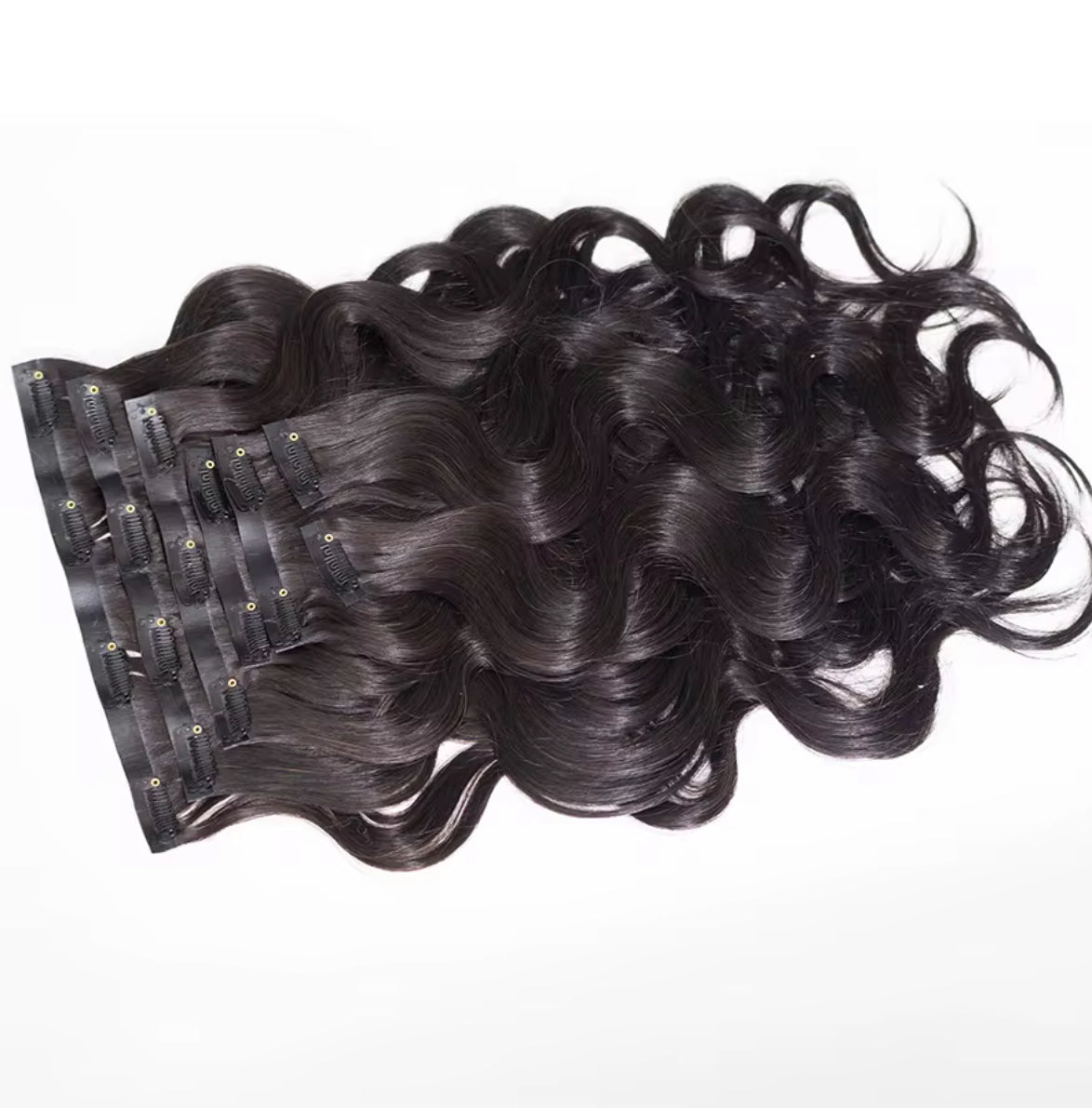 Premium Bodywave Seamless Clip-In (100% Virgin Tresses)