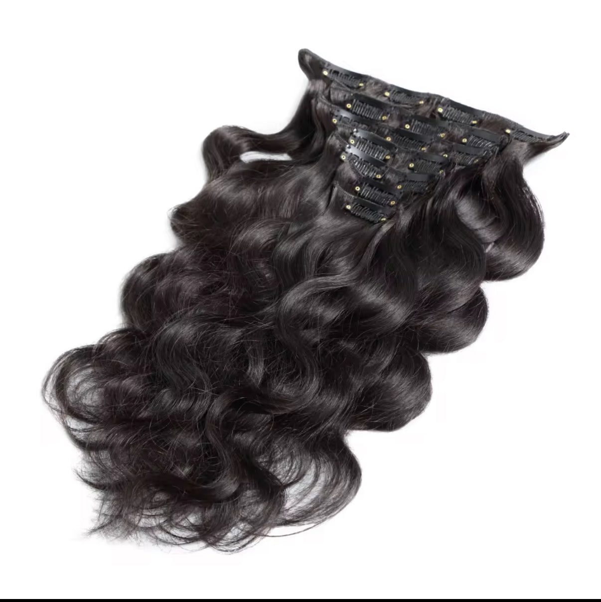 Premium Bodywave Seamless Clip-In (100% Virgin Tresses)